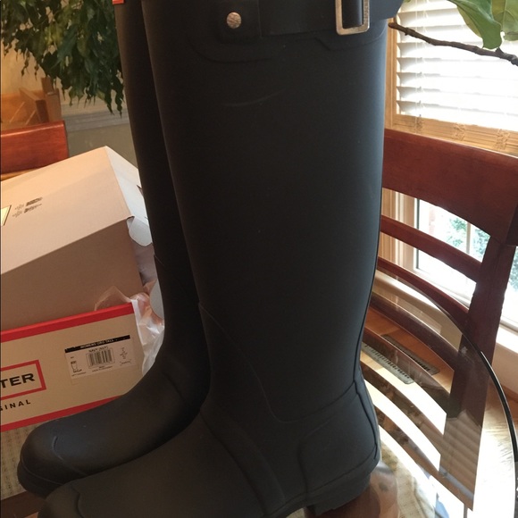 Hunter tall rain boots - Picture 3 of 7